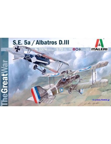 S.E.5a and Albatros D.III - Maqueta...