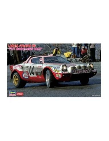Maqueta Lancia Stratos 1977 Rally Monte-Carlo 1/24