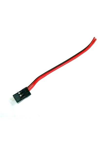 Alargo de servo MACHO conector JR de 8 cm