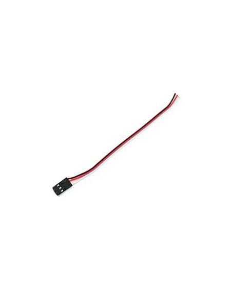 Alargo de servo MACHO conector JR de 17 cm