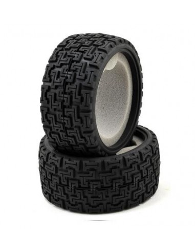 Vaterra Rally Tire w/Foam (2)