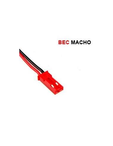 Alargo conector BEC - Macho