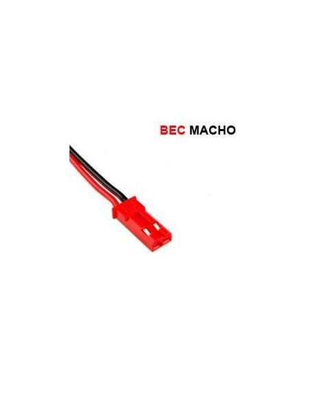 Alargo conector BEC - Macho