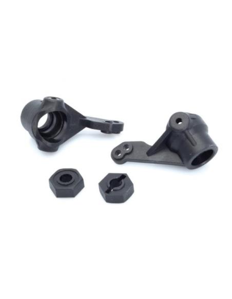 122549 Manguetas delanteras + hexágono rueda SC10