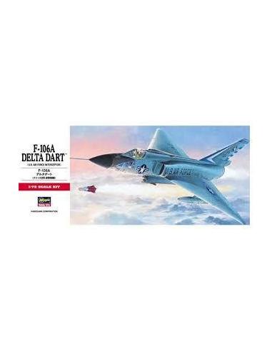Maqueta F-106A Delta Dart Hasegawa 1:72