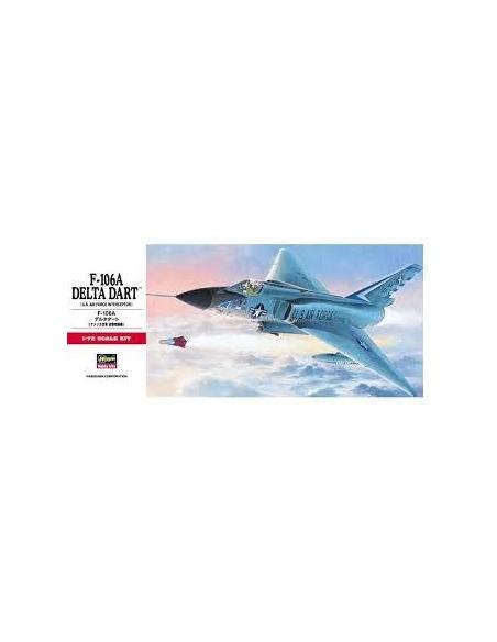Maqueta F-106A Delta Dart Hasegawa 1:72