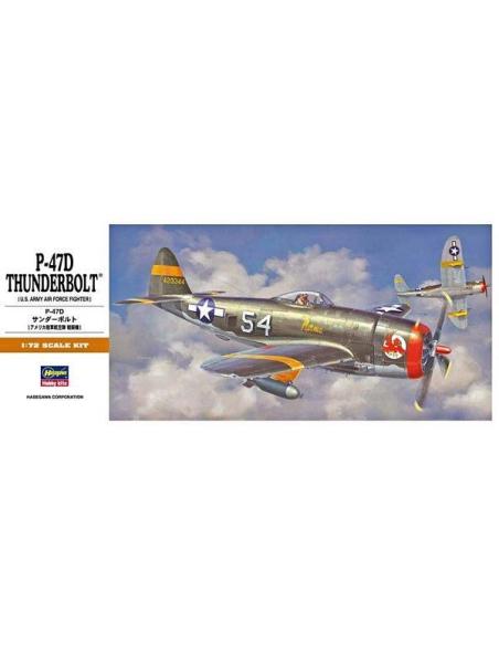 Maqueta P-47D Thunderbolt Hasegawa 1/72