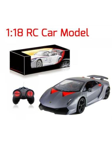 Coche Radio Control 1/18 - Lamborgini Gris o Negro