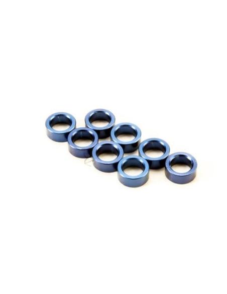 5133A - Traxxas 5133A: Aluminum Blue Pushrod Spacer Revo (8)