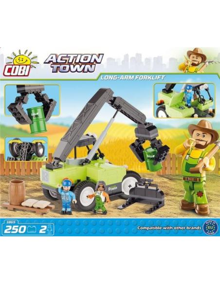 Long-Arm Forklift - Action Town COBI Blocks