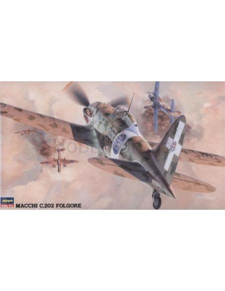 Maqueta Macchi C.202 Folgore Hasegawa 1:48
