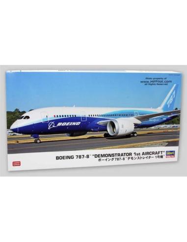 Maqueta Boeing 787-8 Demonstrator 1s Hasegawa 1:72