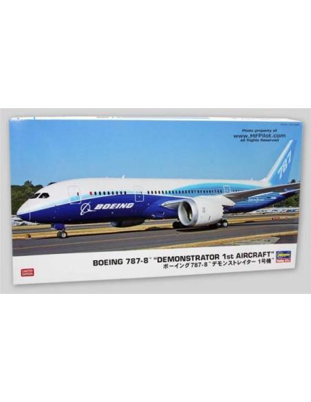Maqueta Boeing 787-8 Demonstrator 1s Hasegawa 1:72