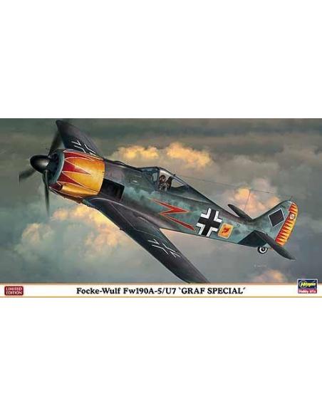 Maqueta Focke-Wulf Fw190A-5/U7 Graf special Hasegawa 1:48