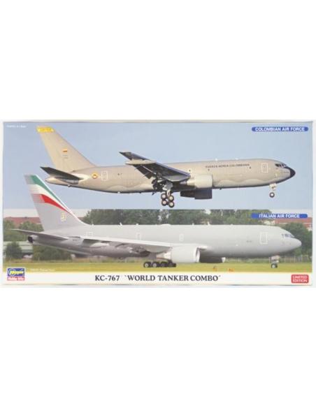 Maqueta KC-767 World Tanker Combo Hasegawa 1:200