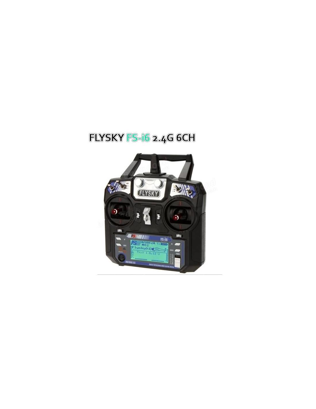 FlySky FS-GT5 2.4GHz 6-Channel AFHDS RC Transmitter & FS-BS6 Receiver – Car/Boat