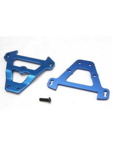 Bulkhead tie bars, front & rear (blue)