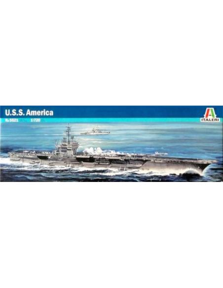 U.S.S. Amerifca CV-66 Italeri 1/72