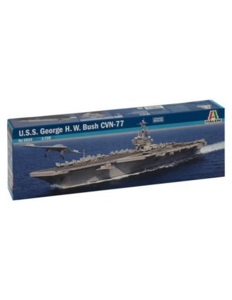 U.S.S. George H.W. Bush CVN-77 Italeri 1/72