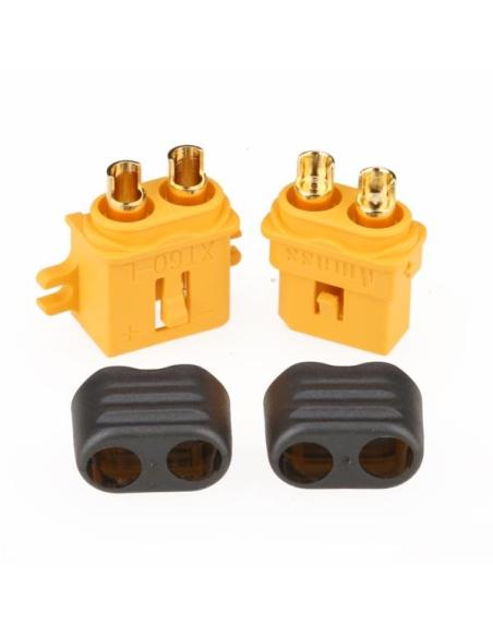 XT-60 Pestañas laterales - Pareja (Macho y Hembra)