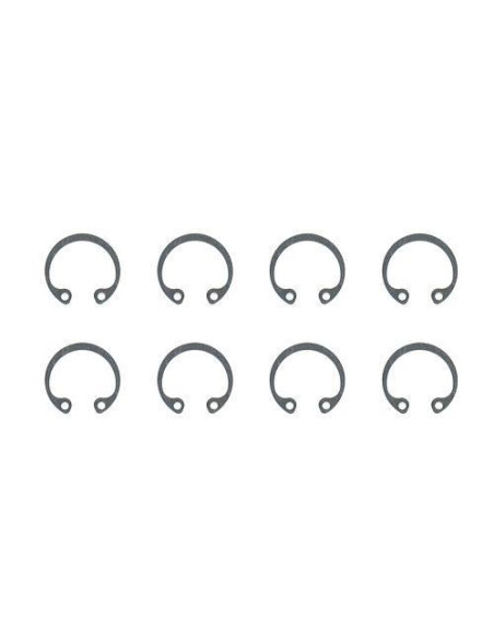 AS89056 clip inferior amortiguador para RC8