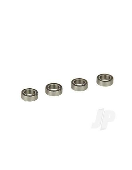 Ball Bearing, 5x8x2.5mm Rubber Shield (4)