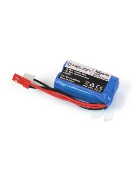 Batería LiPo 7.4V 360mAh lancha Rivos XS