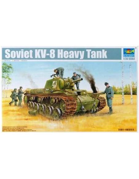 01565 1/35 Soviet KV-8 Heavy Tank