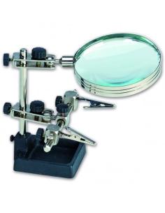 Brazo articulado con lupa...