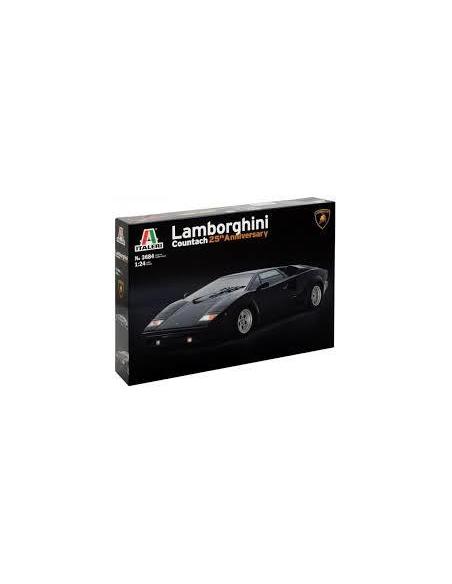 Lamborghini countach 25th anniversary Italeri 1/24