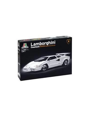 Lamborghini Countach 5000 Quattrovalvole Italeri 1/24