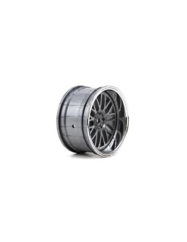 Llanta 54x26mm Deep Mesh GRIS y cromo (2)