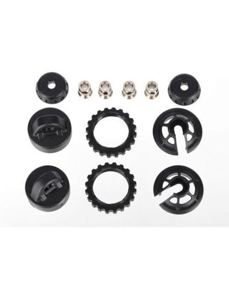 GTR Shock Caps & Spring Retainers Works w/Long & XX-Long Styles