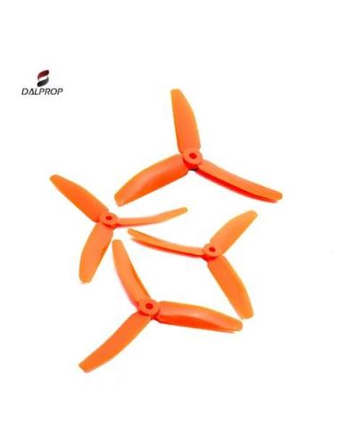 Hélice tripala DALPROP T5040 V2 - Naranja (4u)