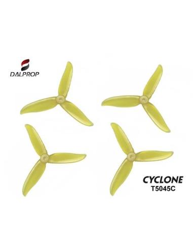 Hélice tripala DALPROP T5045C - Amarillo (4u)