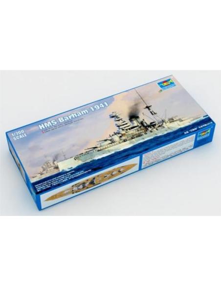 HMS Barham 1941 Trumpeter 1/700