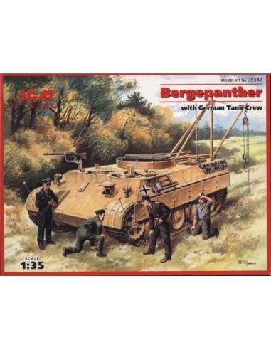 Bergepanther with german tank crew ICM