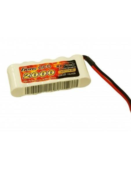 Batería GensAce NiMh 2000mah 6v TX Pack