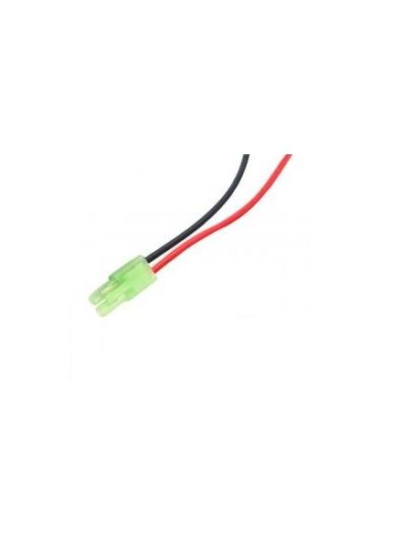 Conector Mini Tamiya Macho con cable (13cm)