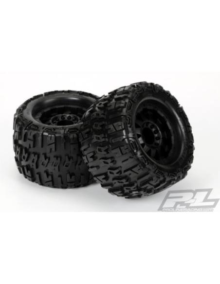 Trencher X 3.8" (Traxxas Style Bead) All Terrain Tires Mounted