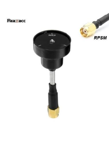 Antena Realacc con conector RPSM - Negra