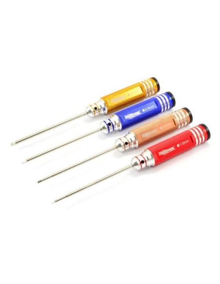 Set de destornilladores allen Fastrax (Medidas 1.5/2.0/2.5/3.0mm)