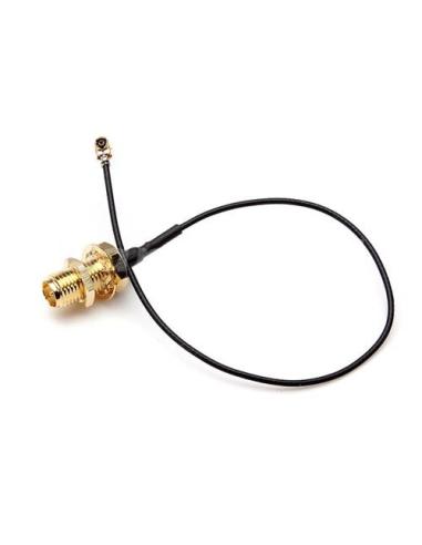 Cable 10cm U.FL/IPX para RP-SMA Hembra - Antena Pigtail Jumper