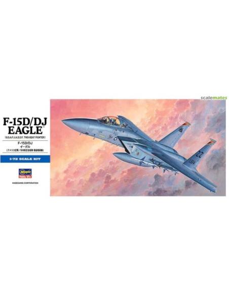 Maqueta F-15 D/DJ Eagle Hasegawa 1/72