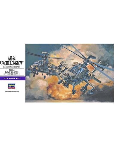 Maqueta AH-64 Apache Longbow Hasegawa 1/72