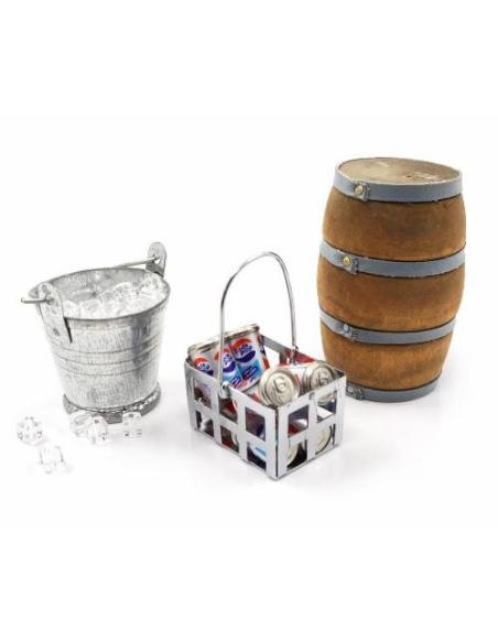 Combo Ice Bucket & Ice,Coke Bucket With Coke,Wine Cask Yeah Racing
