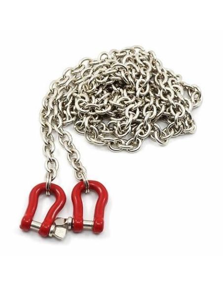 Long Chain 96cm with Buckle Red Rock Crawler 1/10 Yeah Racing