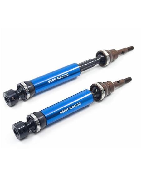 HD Tool Steel Rear Universal Drive Shafts (Traxxas 1/10 Slash/Stampede 4X4 Blue)