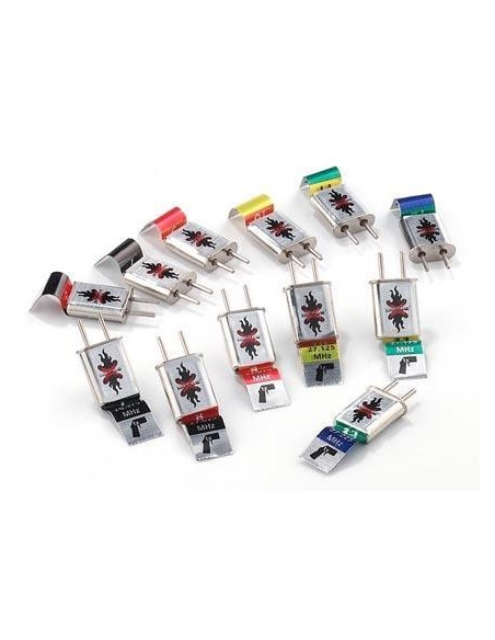 Juego de Cuarzos en 27 Mhz AM (12 Unidades - 6 misores + 6 receptores)