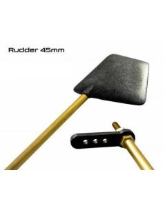 Rudder 45mm - Negro